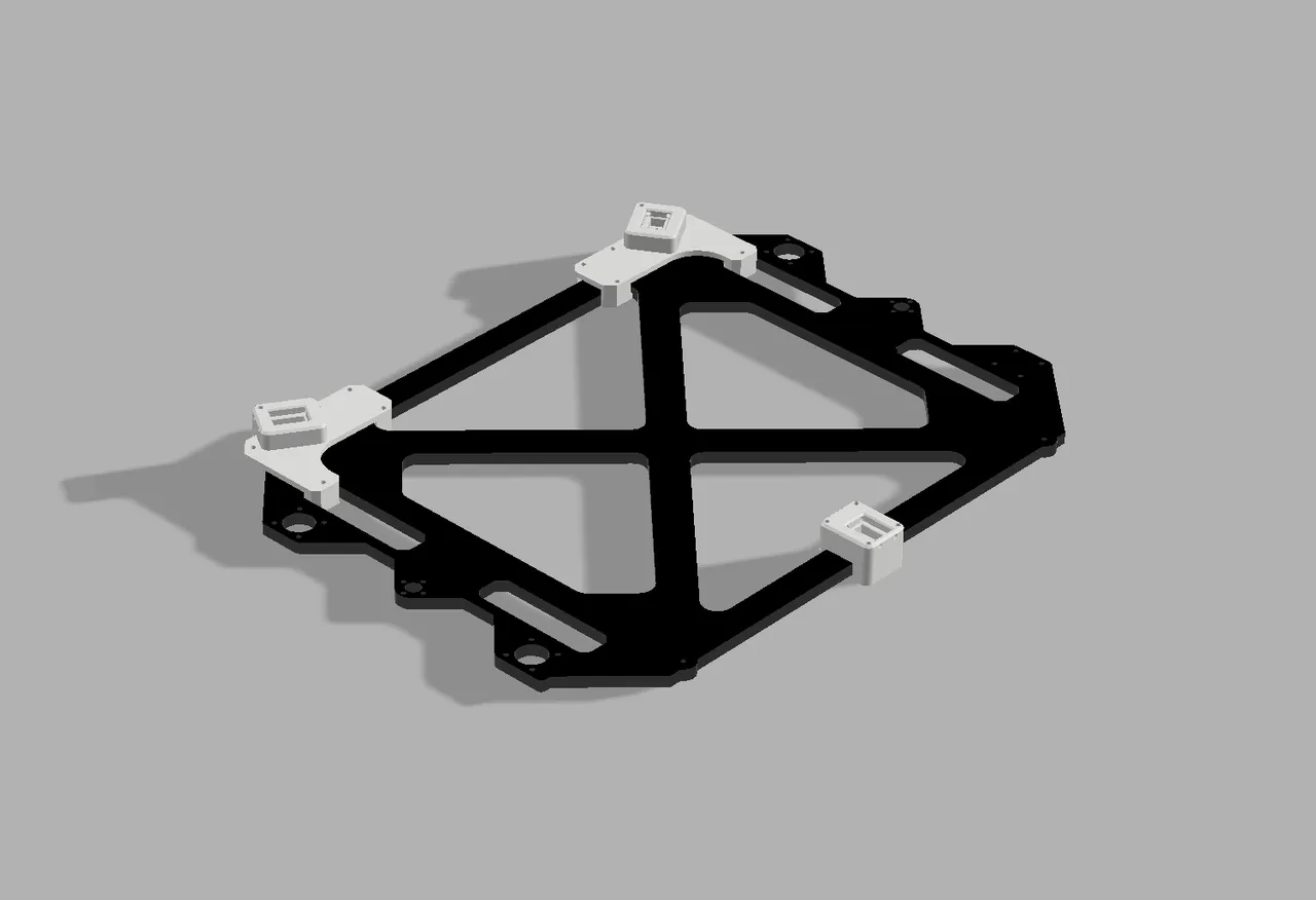 mellow kit vzbot 330 kinmatic bed mount by Xu Lian | Download free