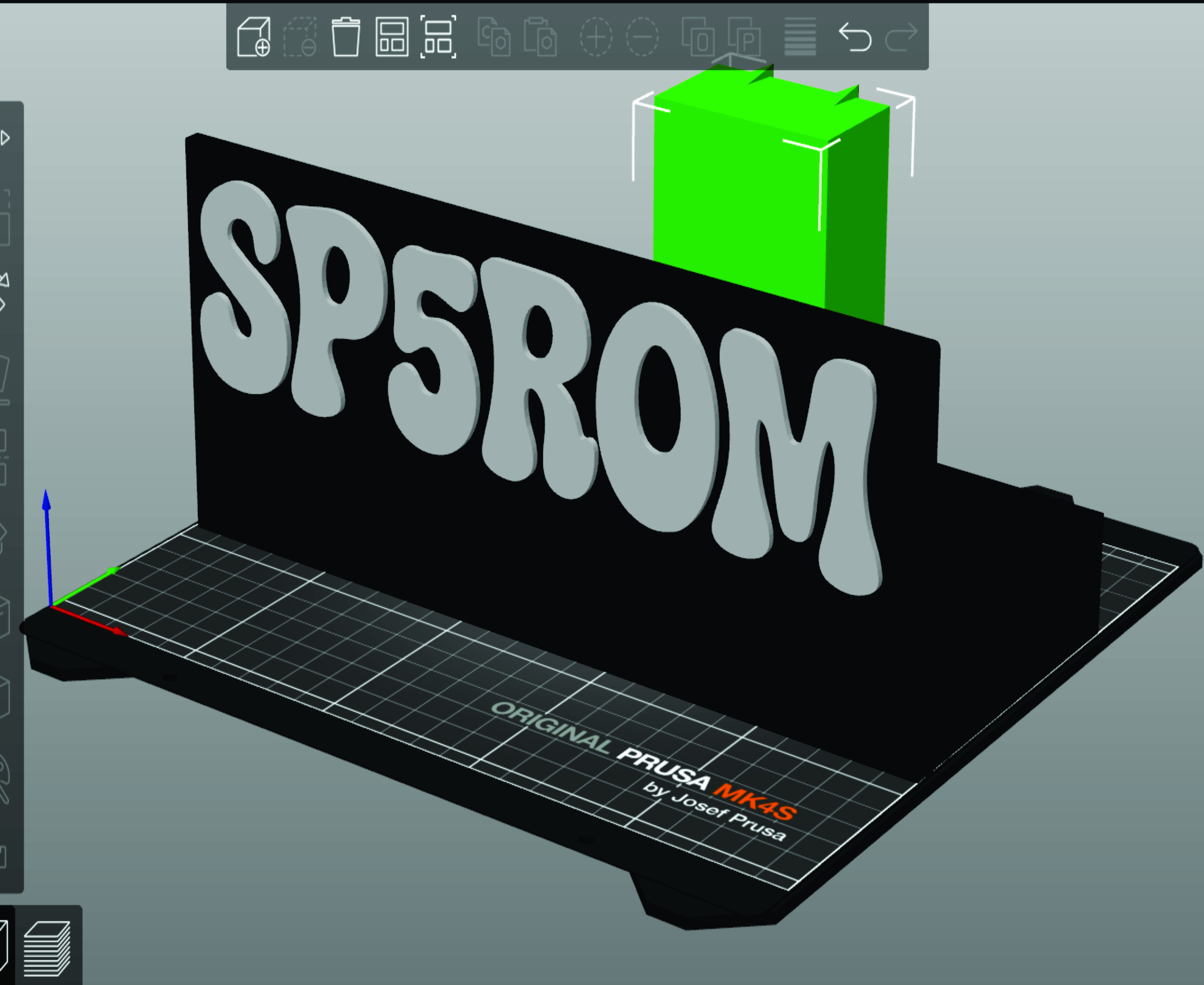 KF sign stand