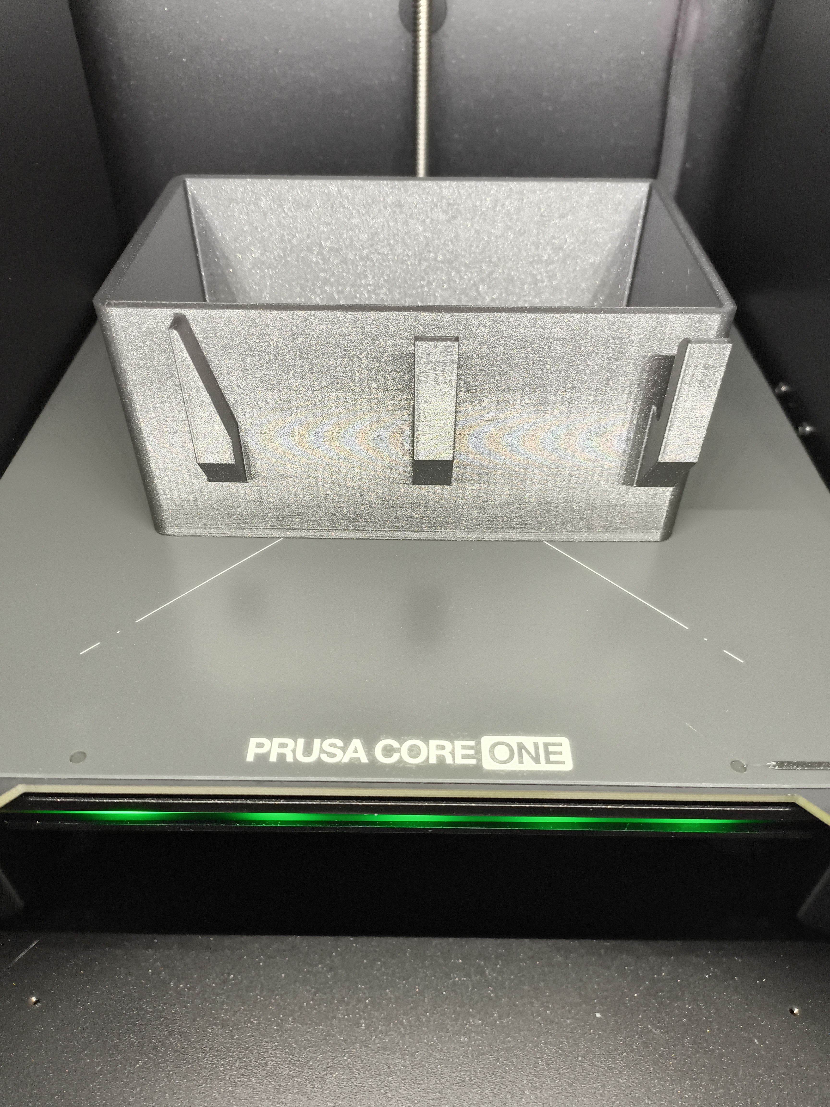 Filamentabfallbox mit Spatulahalter V2.0 3D model