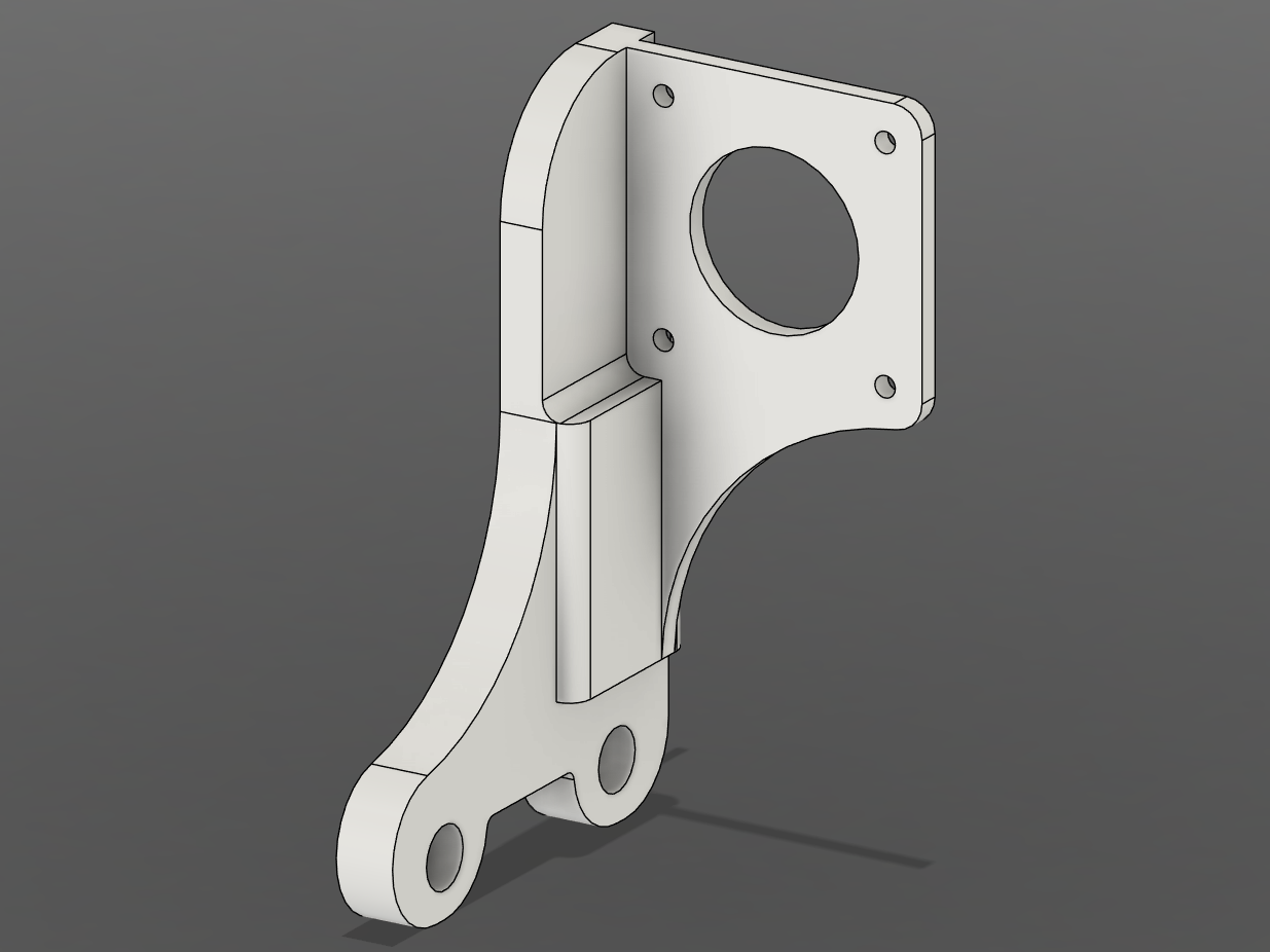 Ender 3 Front-Mounted Direct Drive Adapter/Flange