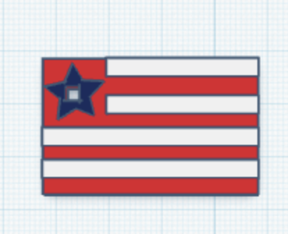 Small Version of American Flag