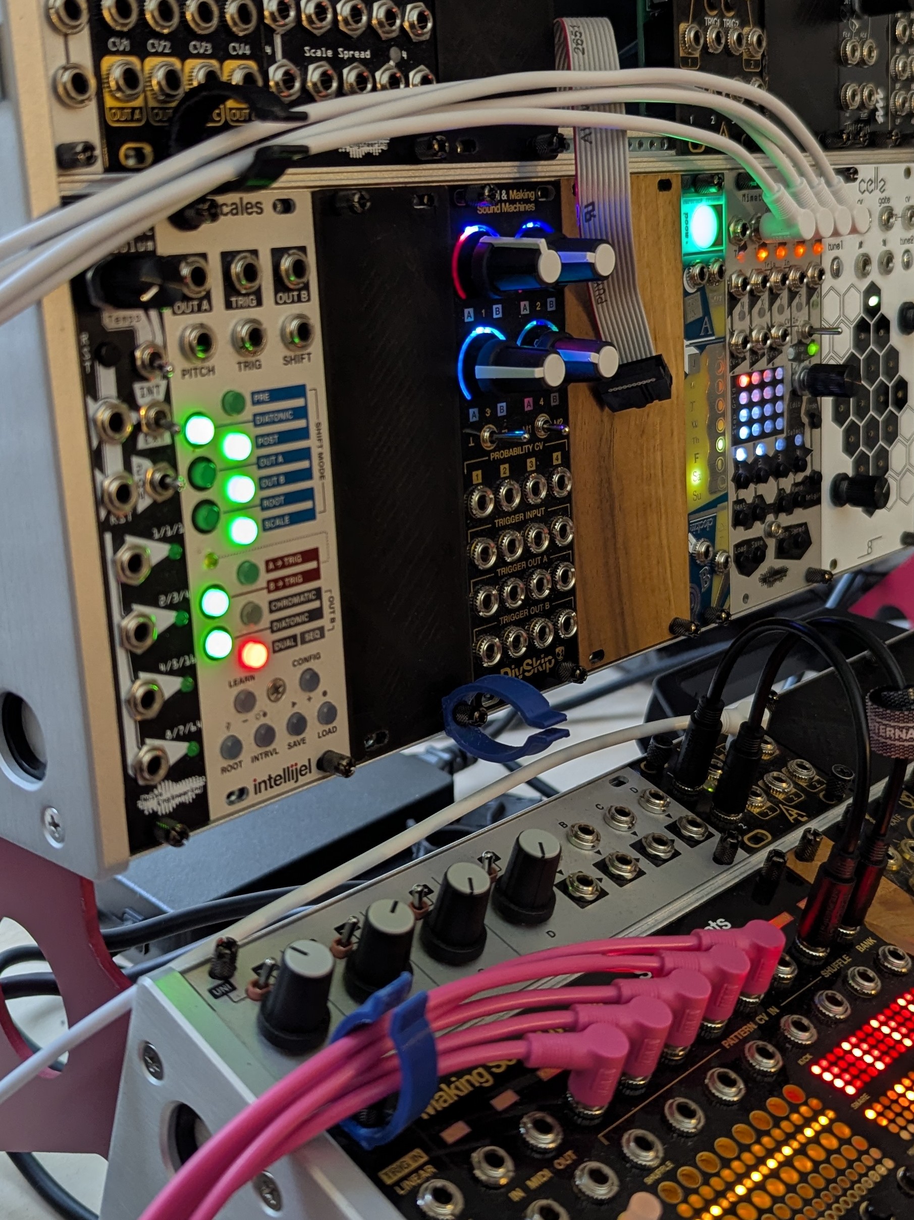 Eurorack Cable Clips