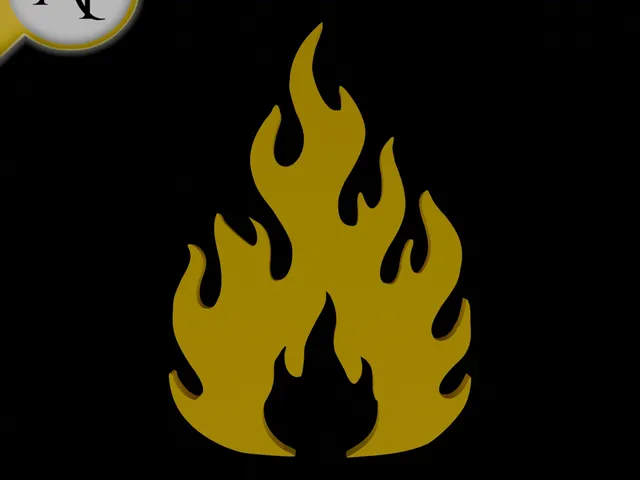 Simple Flame Symbol - 2D Art