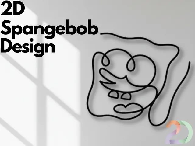 2D Spangebob Design