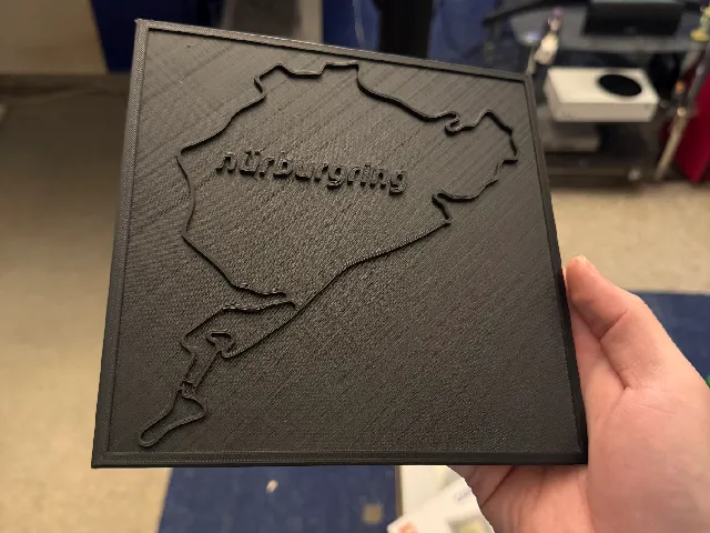 Nürburgring Nordschleife Wall art / Picture frame