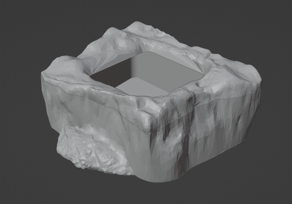 False-Rock Reptile Humid Hide Open Top