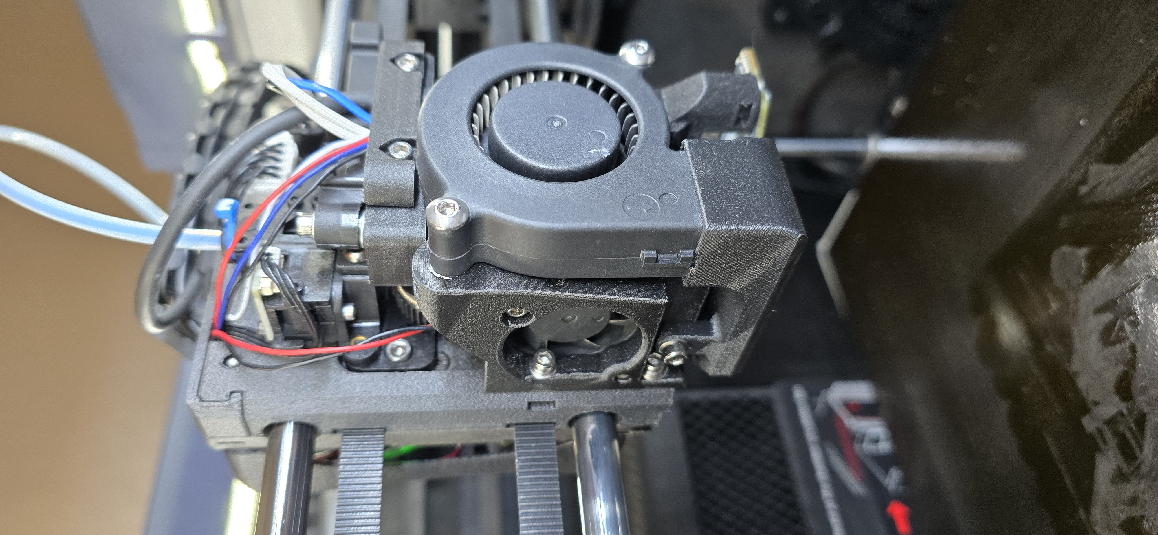 Aligned Front and Rear Tool Header Carrier Plates for Qidi Plus 4