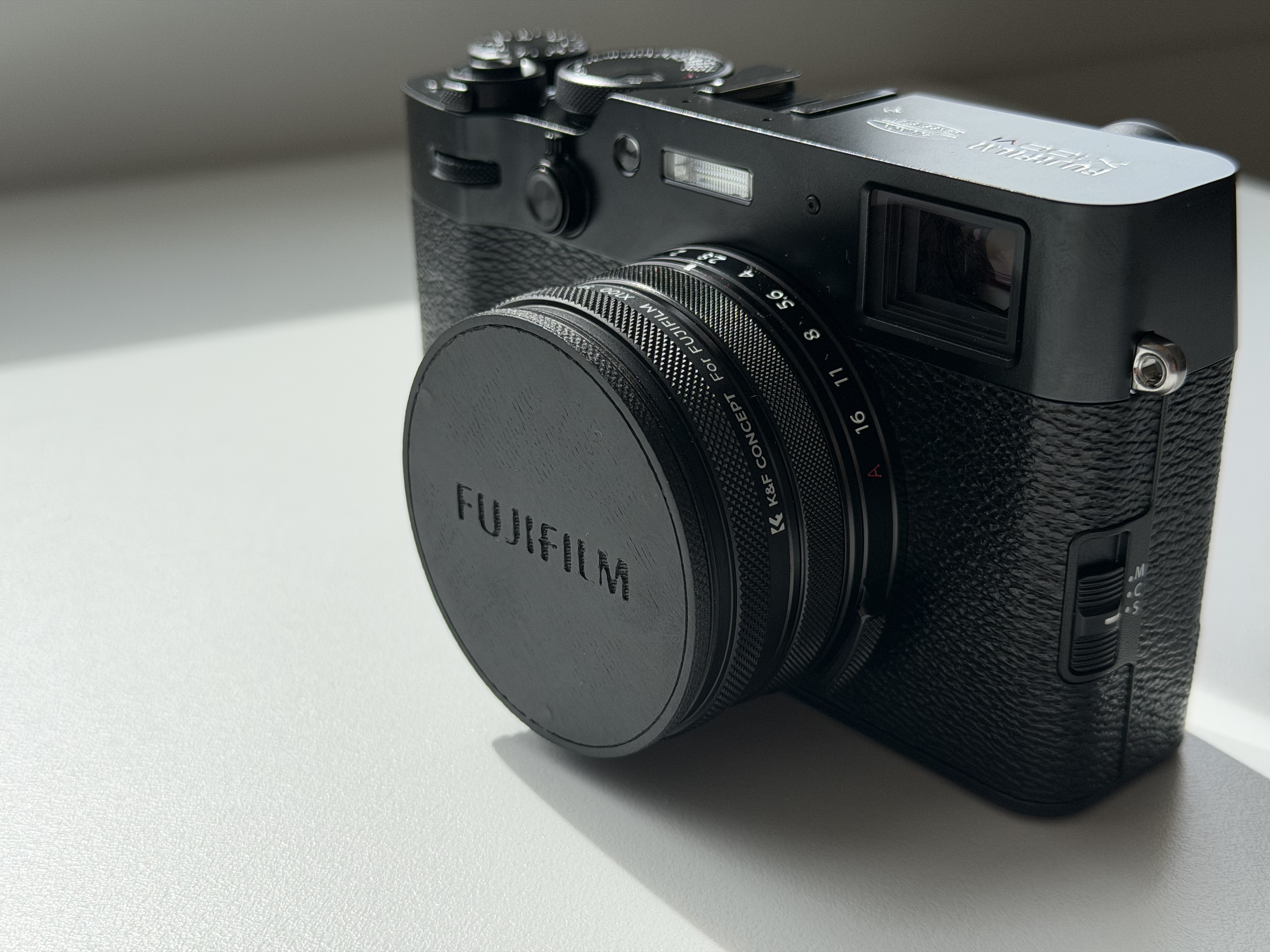Fujifilm X100 Lens Cap Magnetic for K&F Filter 3D model