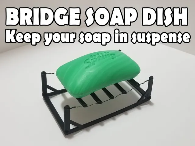 Soap Dish suspension bridge
