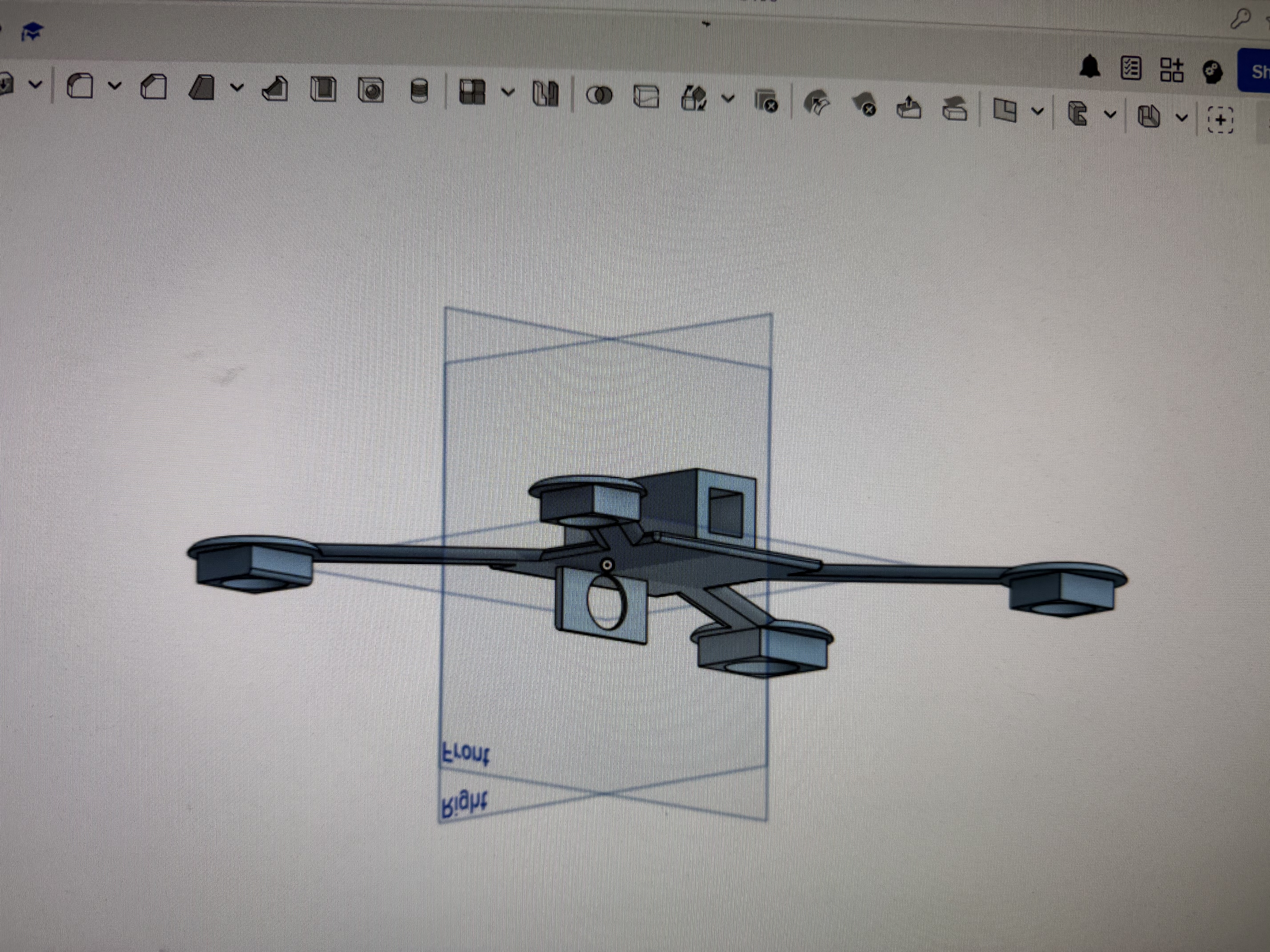 Printable Drone with Camera Holder