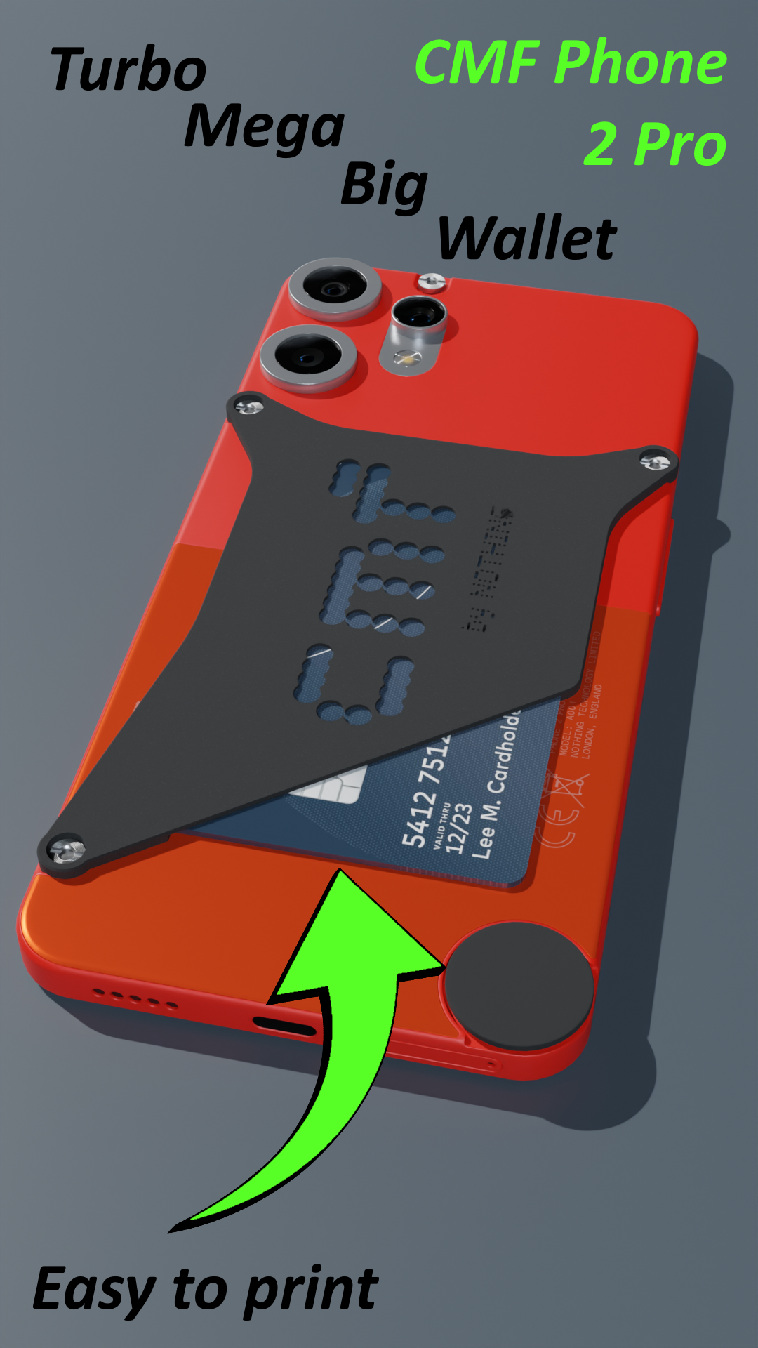 CMF Phone 2 Credit card / ID card holder