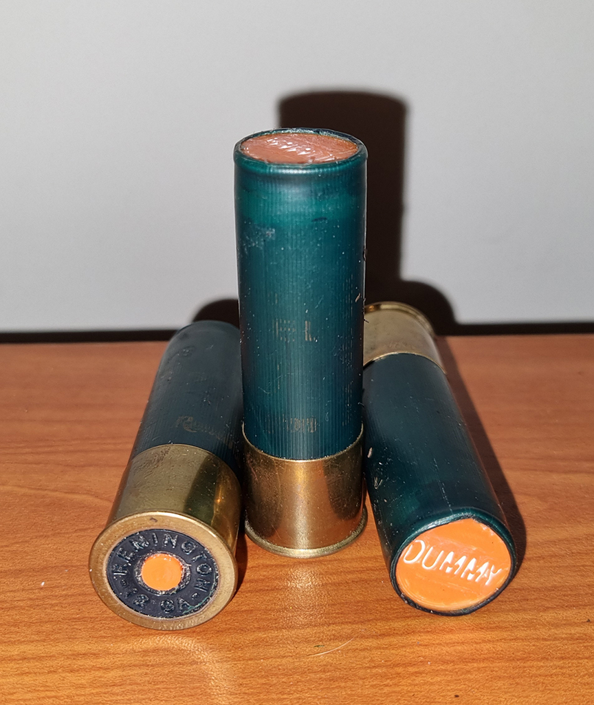 12 Gauge Shotgun Shell Snap Cap Dummy Round Insert