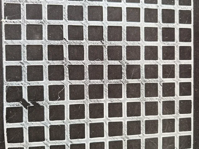 Bed leveling 11x11 grid