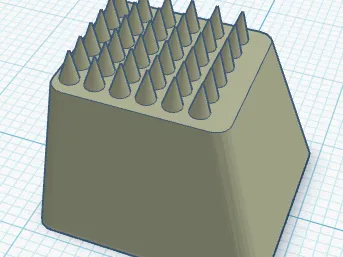 Spikey keycap
