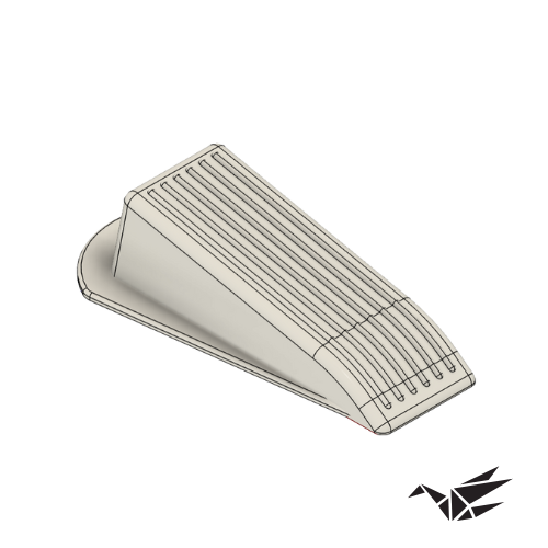 Miniatura 5 do modelo 3D Door Stop – 3D Printable Functional Design