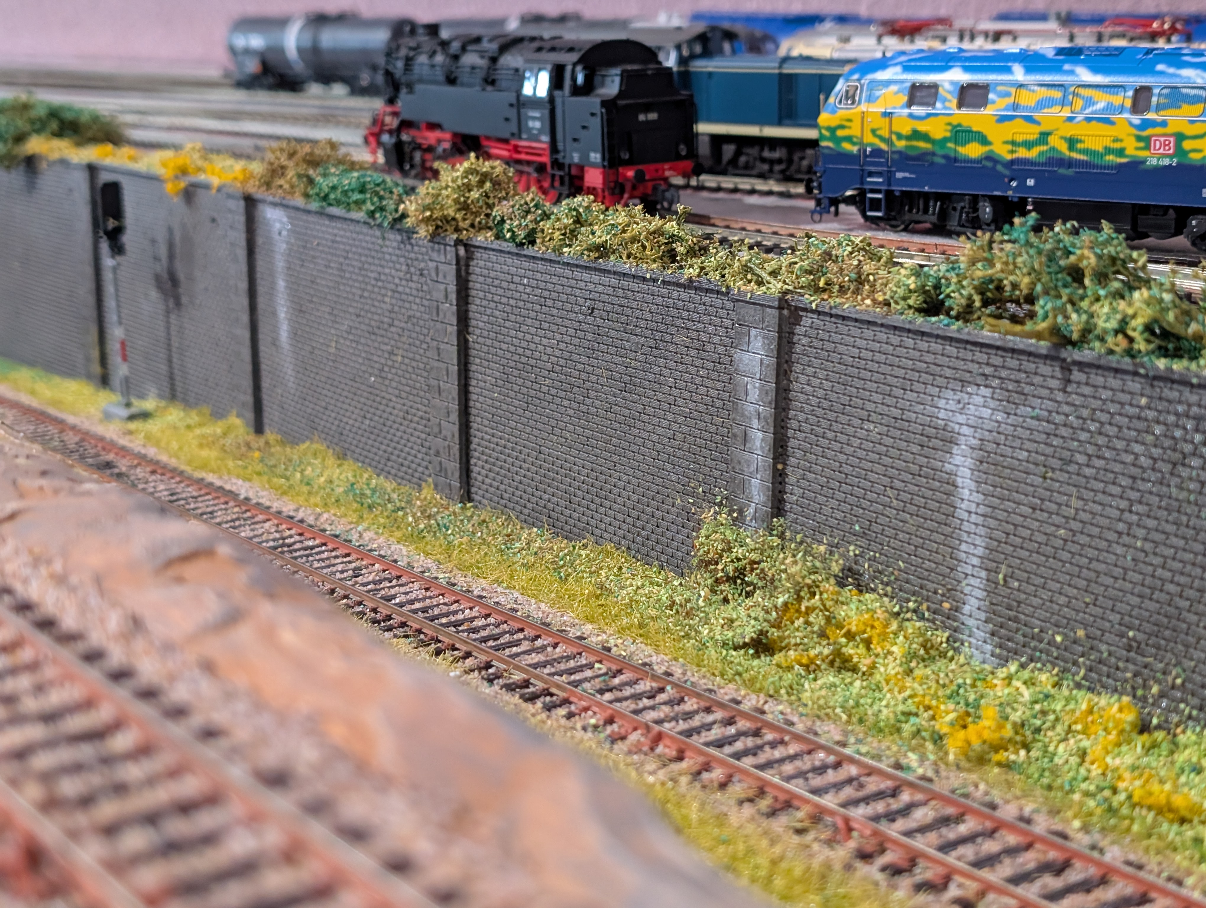 Tunnel and Walls for H0 scale Modelrailway