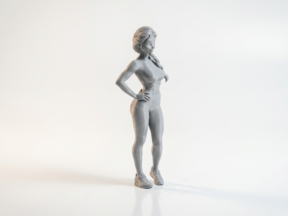 Elsa Bikini Figurine Frozen Character 3D Printable