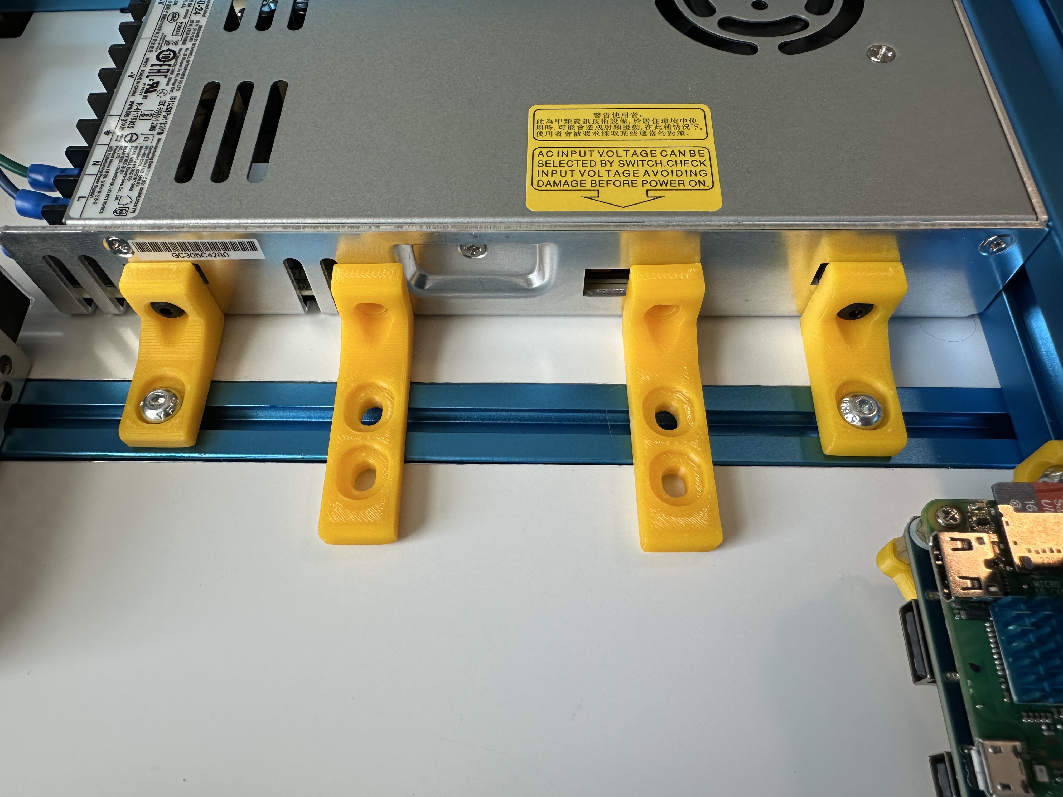 Voron Switchwire Power Supply Mount Single Hole