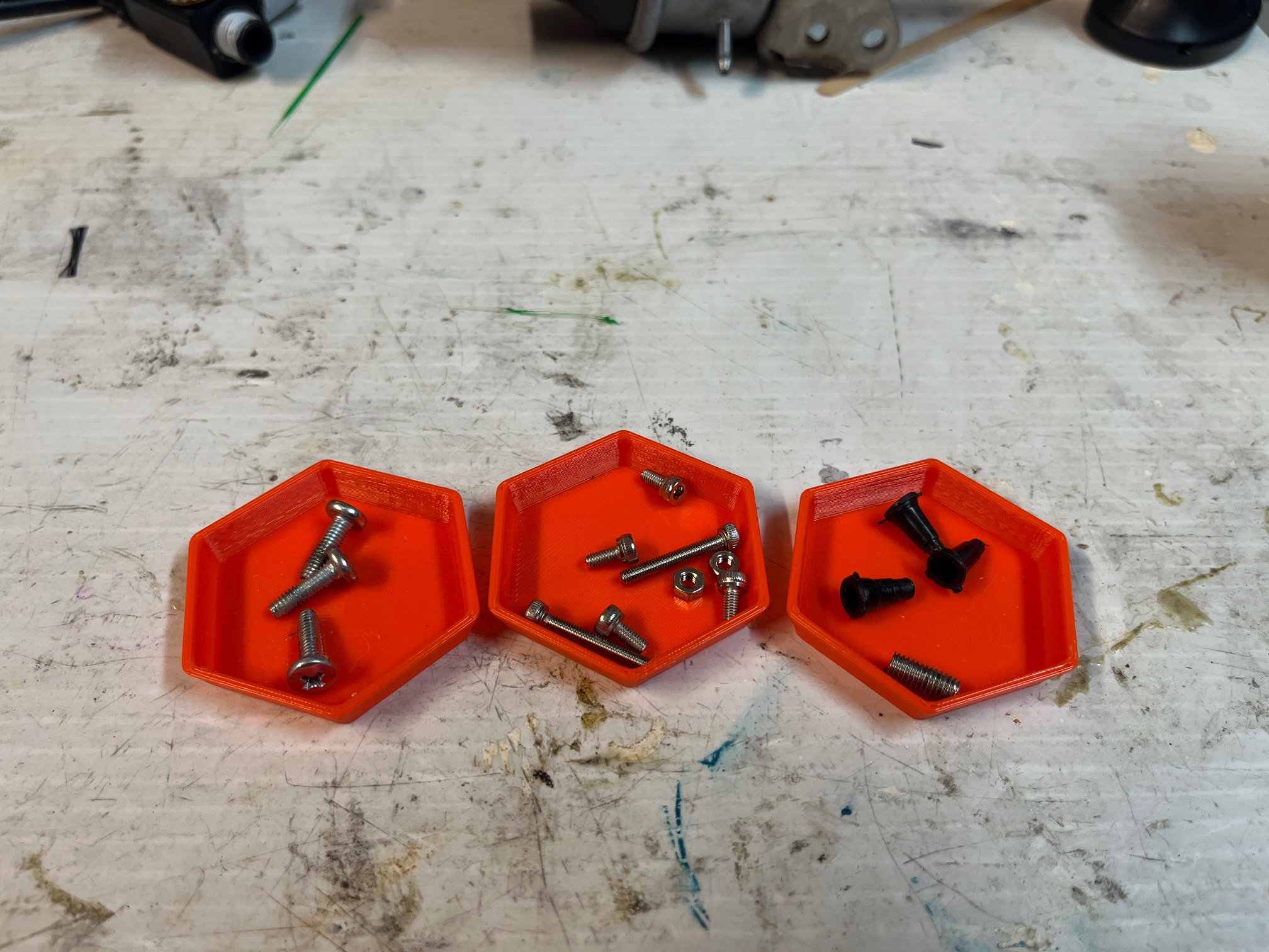 Miniatura 5 do modelo 3D Stackable Parts Tray