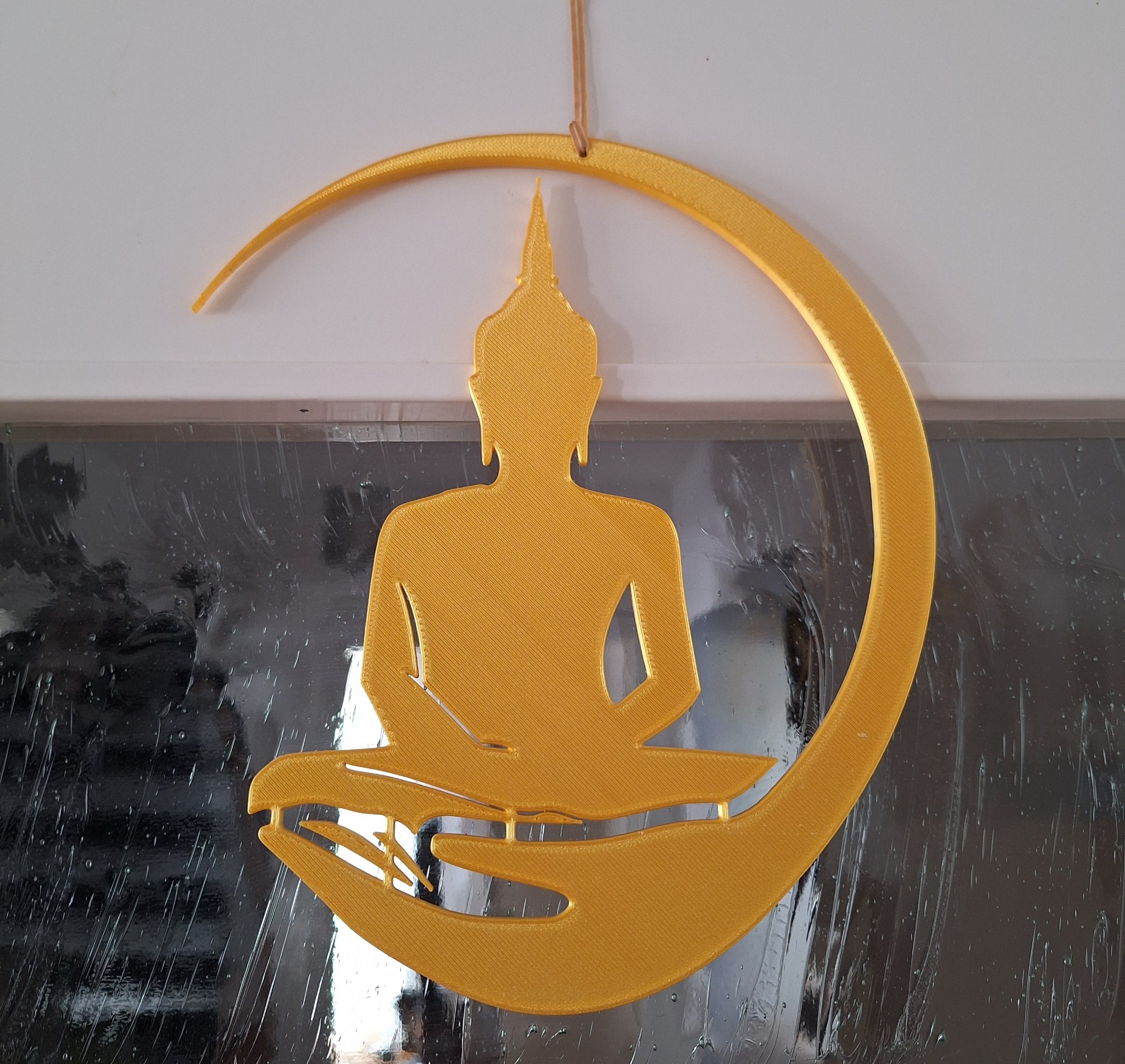 Thai Buddha Silhouette