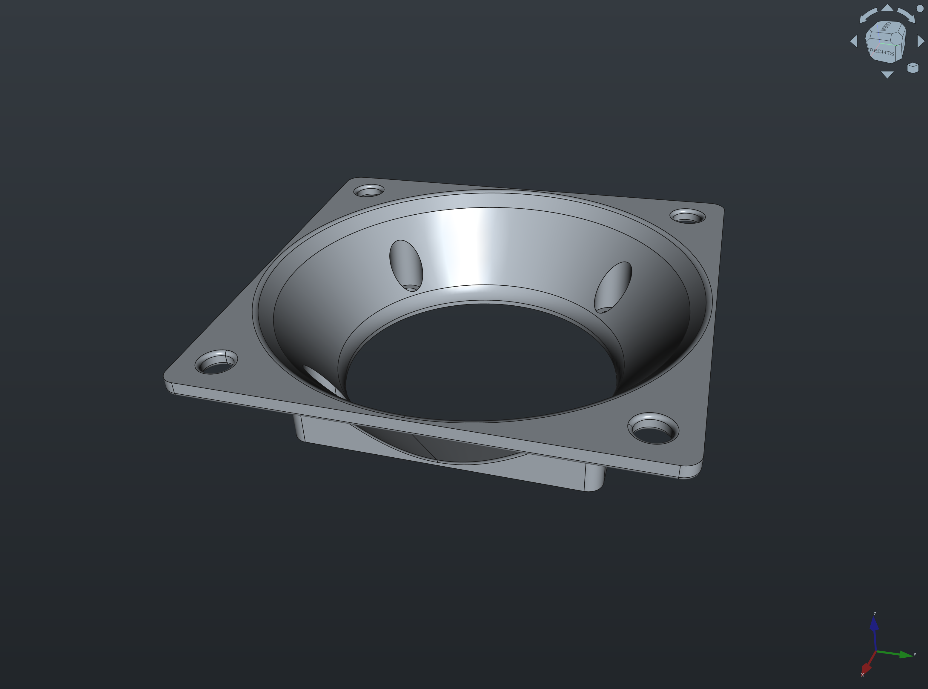 Fan Adapter 60mm - 40mm