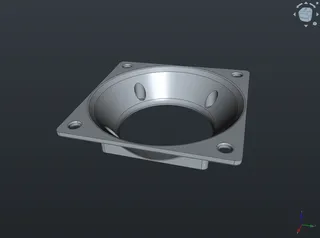 Fan Adapter 60mm - 40mm