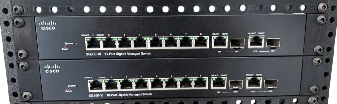 13" Rack Mount to Cisco-SG300-10