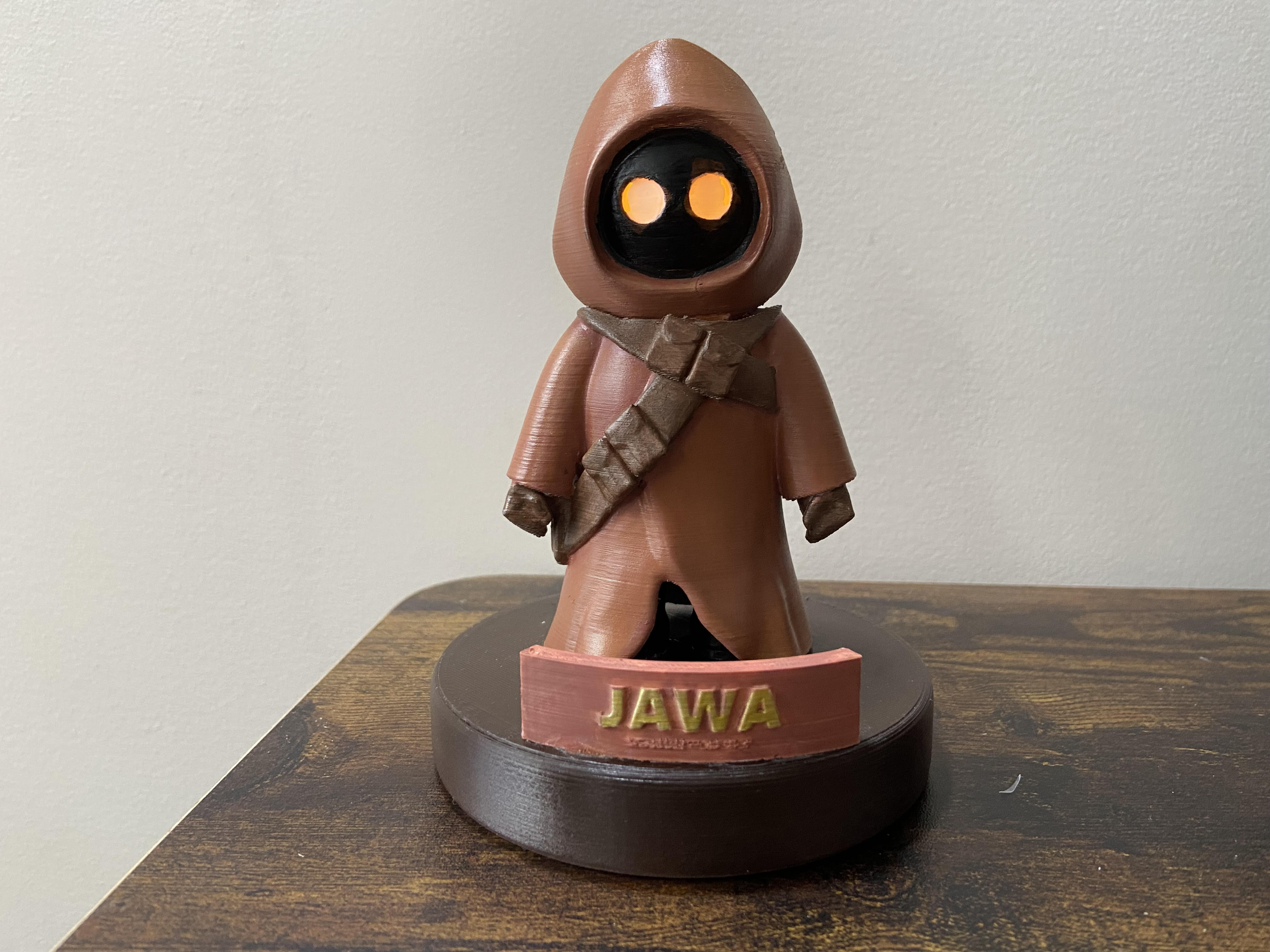 Star Wars Inspired Jawa Light Sculpture