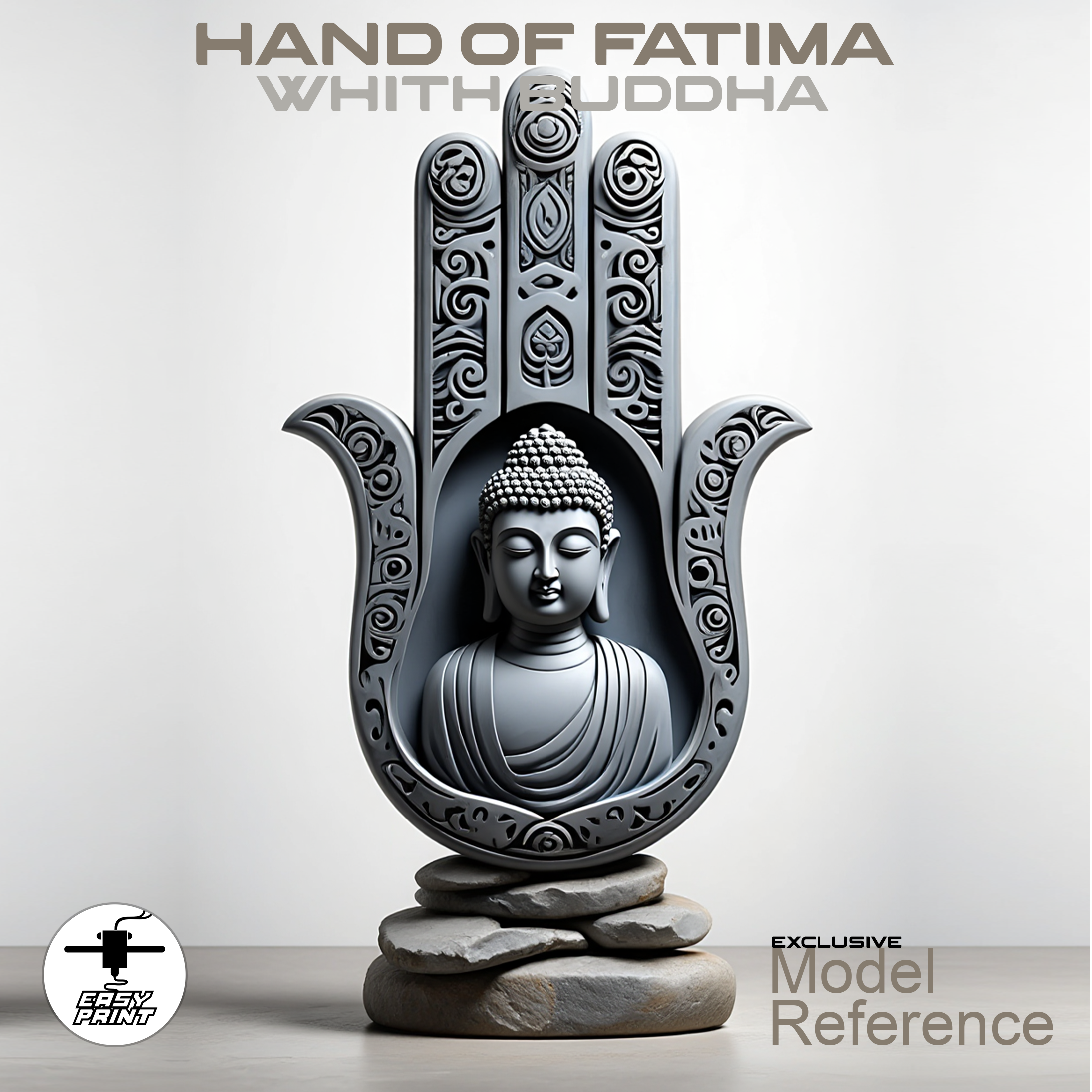 Mano de fatima con Buda