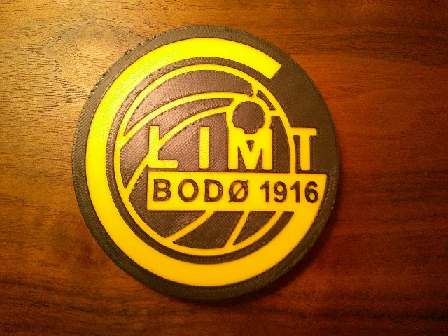 FK Bodø/Glimt Logo Coaster or Plaque