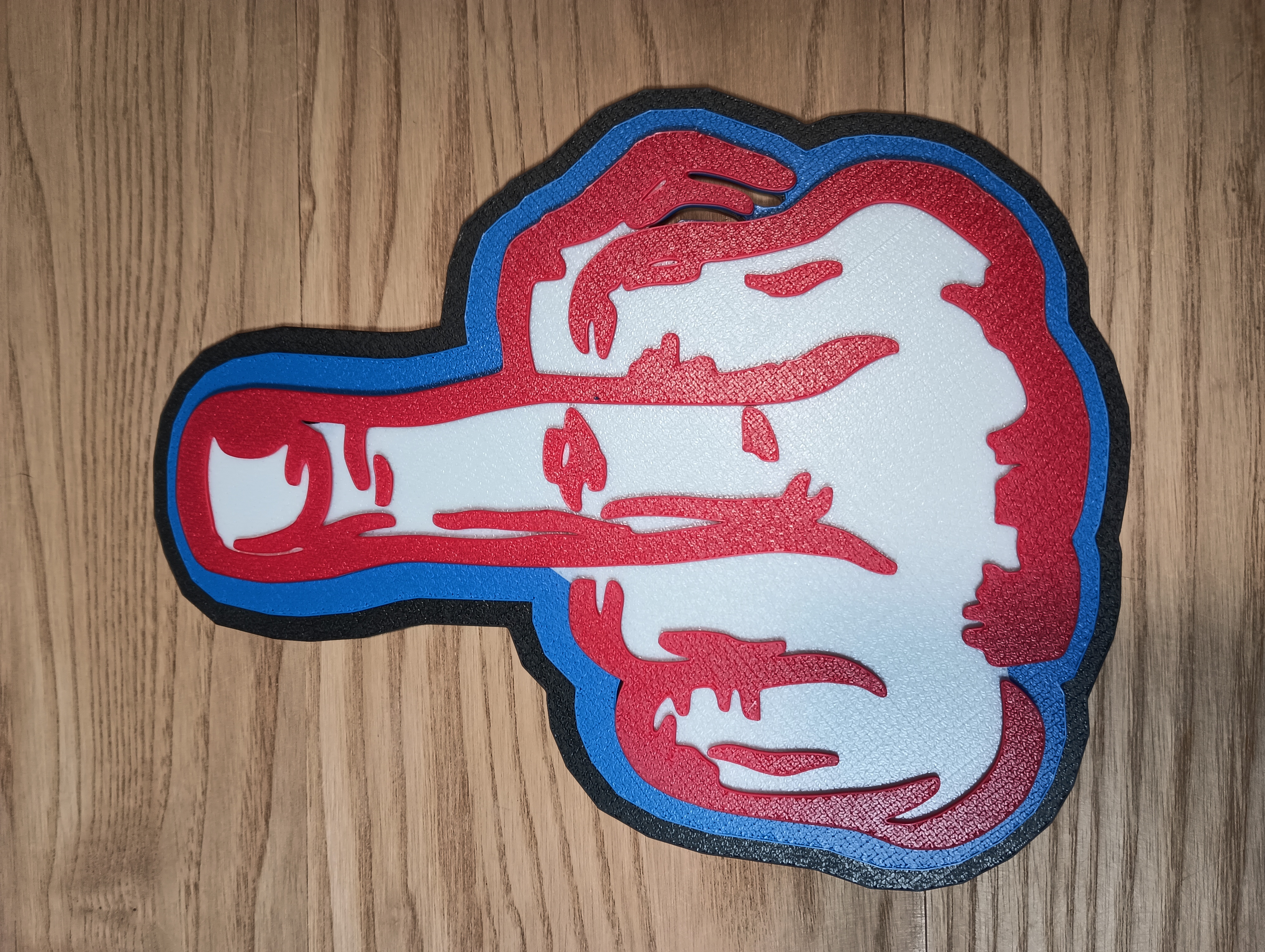 Middle Finger - Layered Wall Art / Decor